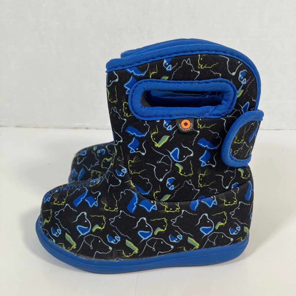 BOGS Baby Bogs II Pets Velcro Closure Waterproof Winter Boots Soft Upper